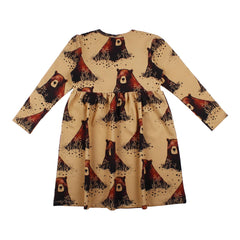 Langarm Kleid aus Baumwolle (Bio)