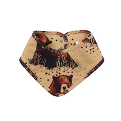 triangular scarf made of cotton (organic)