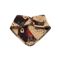 triangular scarf made of cotton (organic)