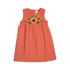 Golden Ochre-Sleeveless Dress