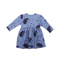 Langarm Kleid aus Baumwolle (Bio)