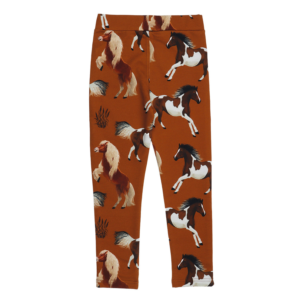 Joyful Horses-Sweat Leggings 98