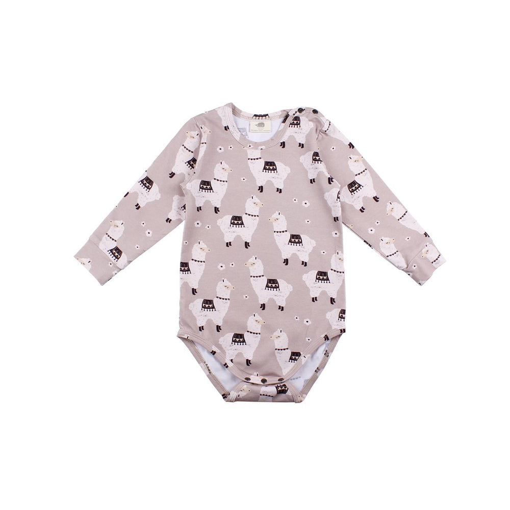 Langarm Body aus Baumwolle (Bio)