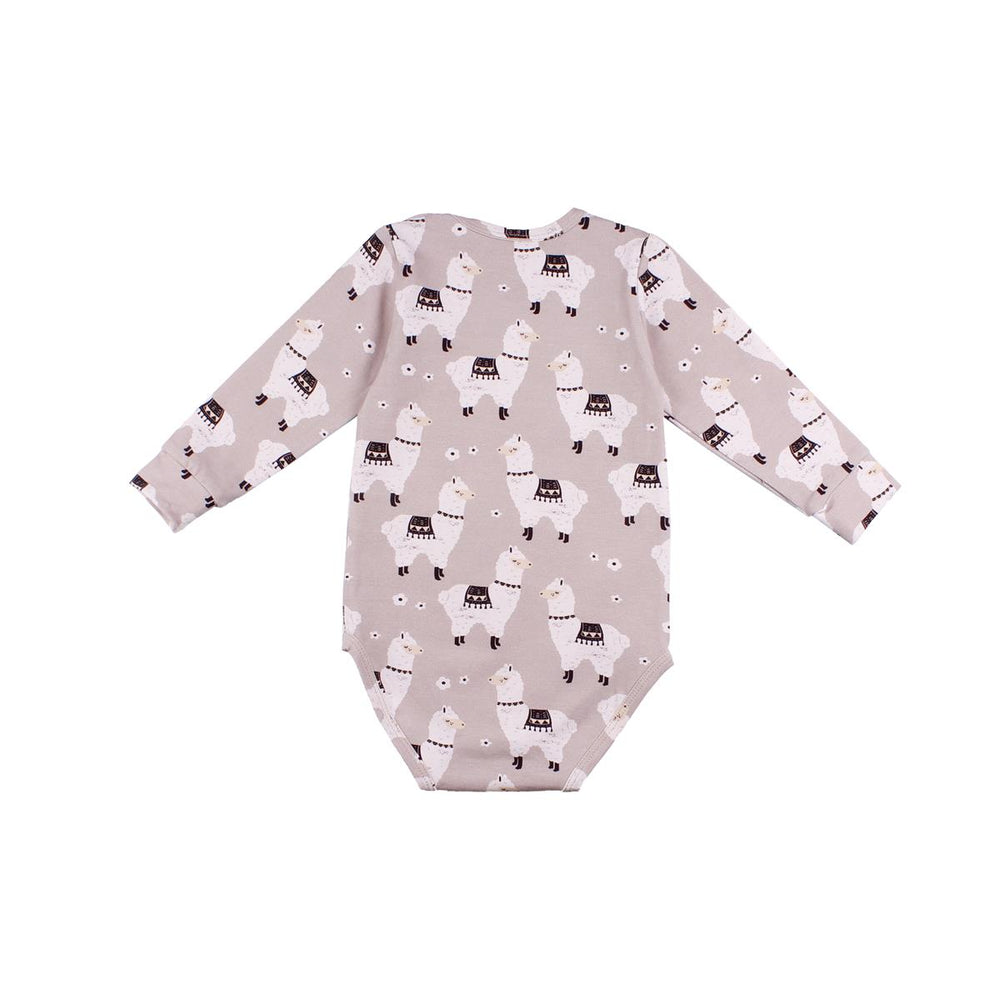 Langarm Body aus Baumwolle (Bio)