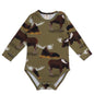 Long-sleeved bodysuit made of cotton (organic)