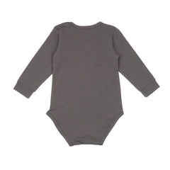 Long-sleeved bodysuit made of cotton (organic)