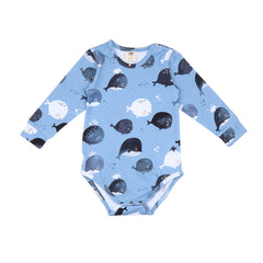 Langarm Body aus Baumwolle (Bio)