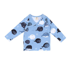 Langarm Shirt aus Wolle