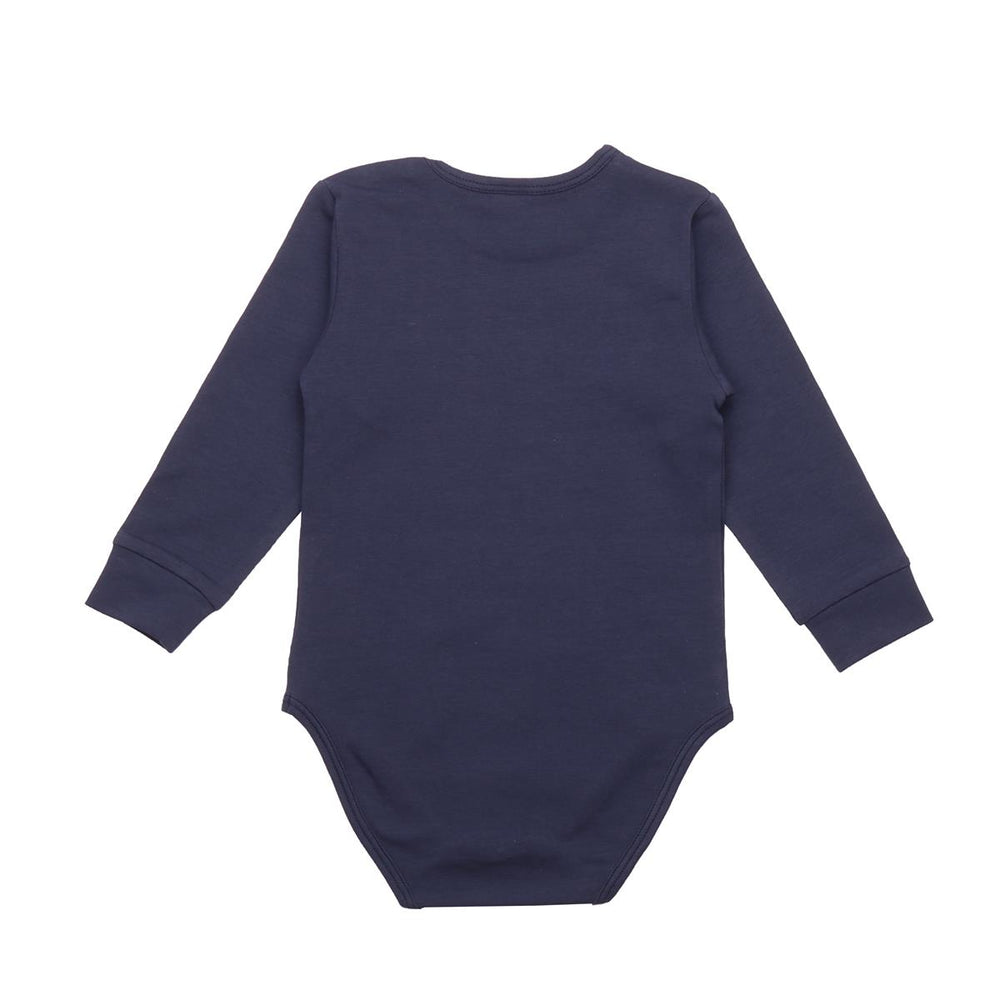 Langarm Body aus Baumwolle (Bio)