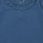 Navy - Ruffle Blouse