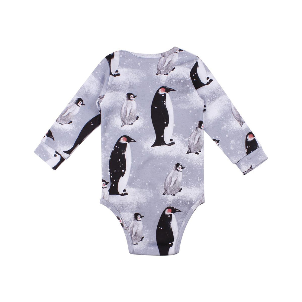 Langarm Body aus Baumwolle (Bio)