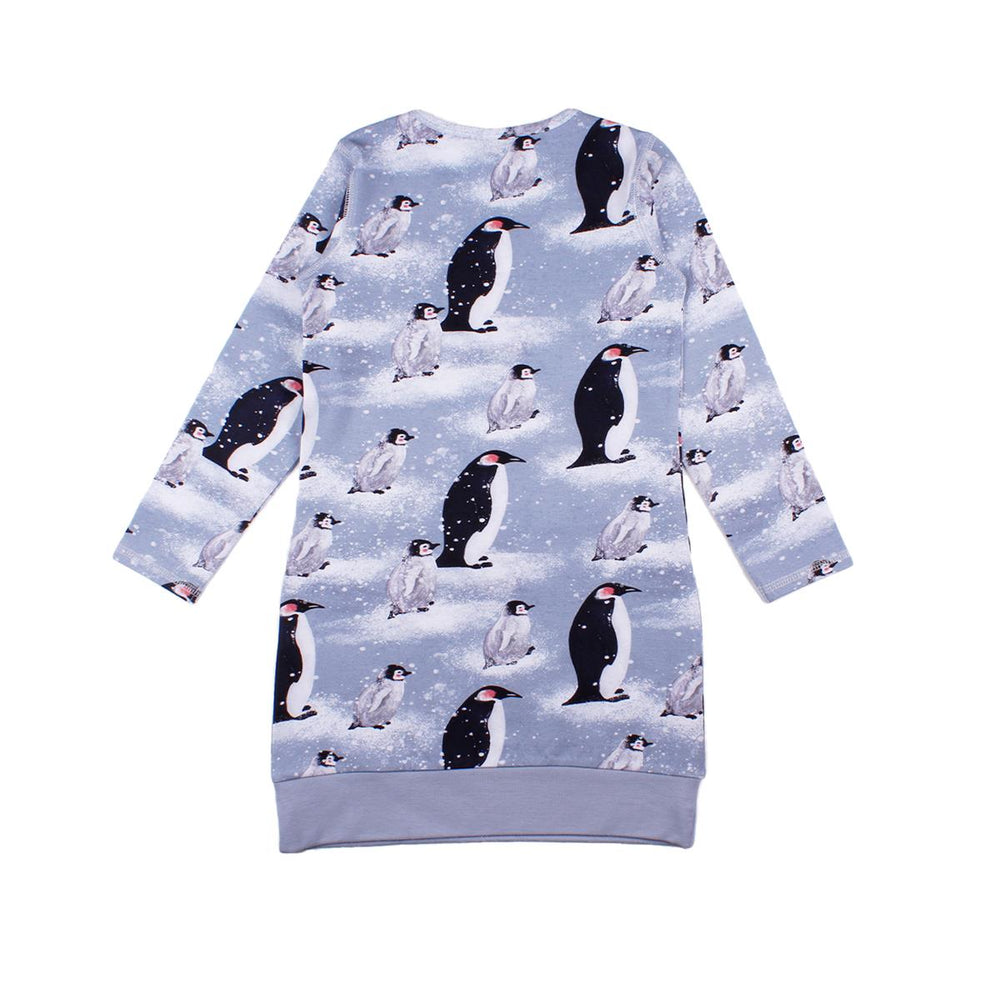 Langarm Kleid aus Baumwolle (Bio)