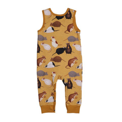 Sleeveless Rompers Made of Cotton (Organic)