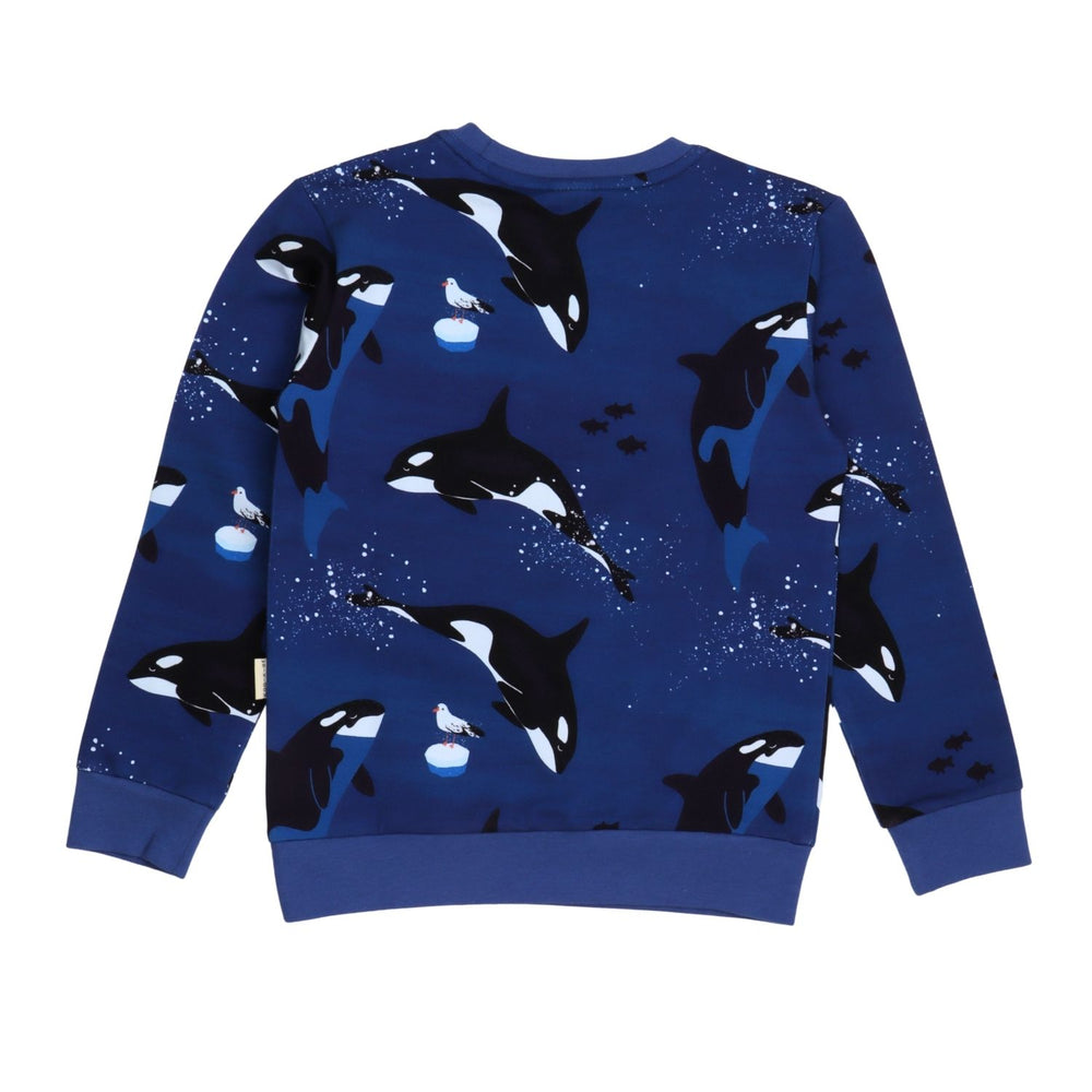 Playful Orcas-Sweatshirt 98