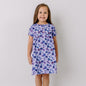 Purple Violas-Dress