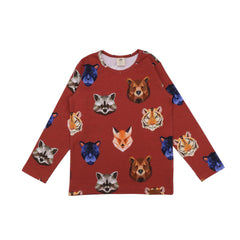 Long-sleeved shirt made of cotton (organic)