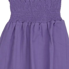 Royal Lavender-Strap Dress