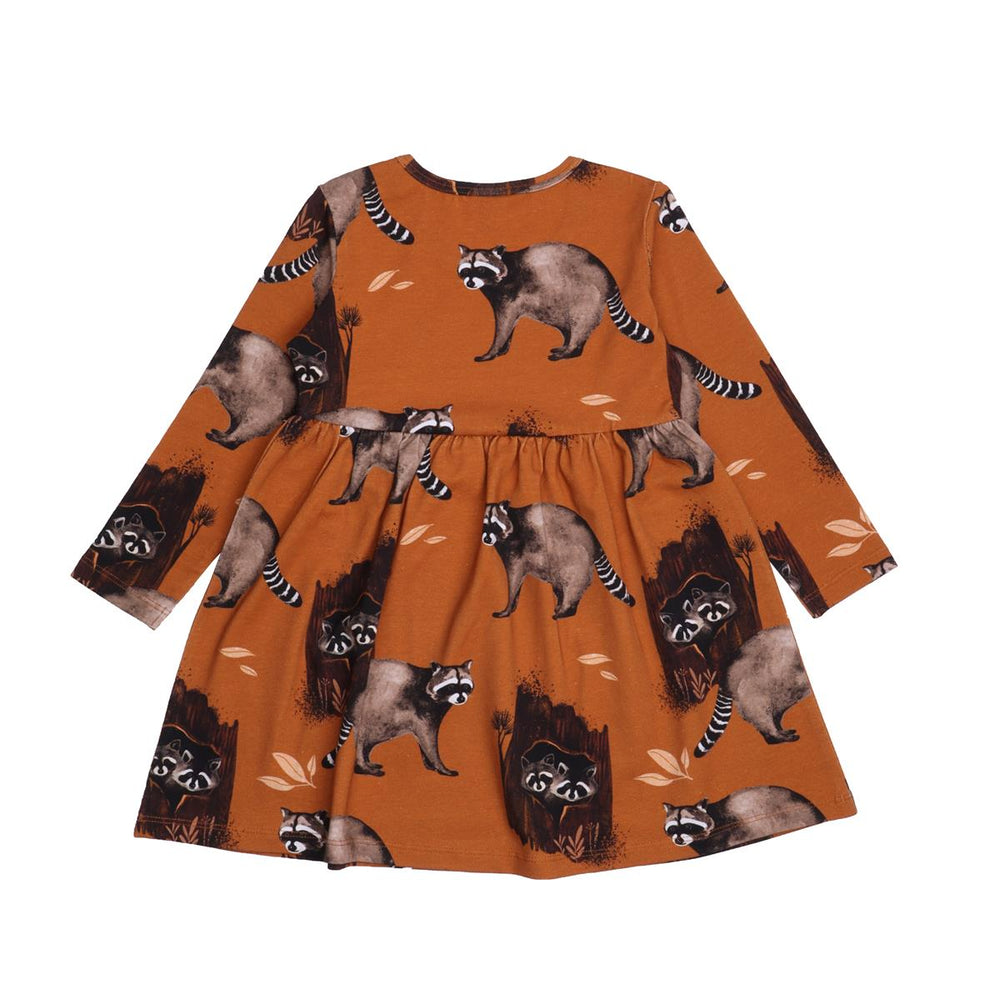 Langarm Kleid aus Baumwolle (Bio)