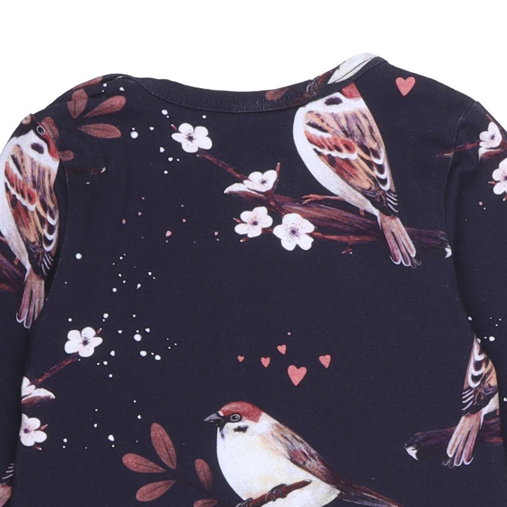 Langarm Body aus Baumwolle (Bio)