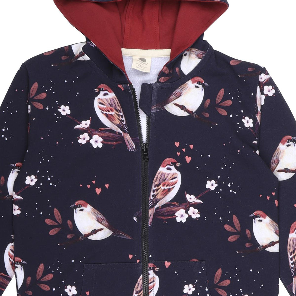 Sweatjacke aus Baumwolle (Bio)