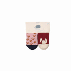 2 pairs of cotton socks (organic)