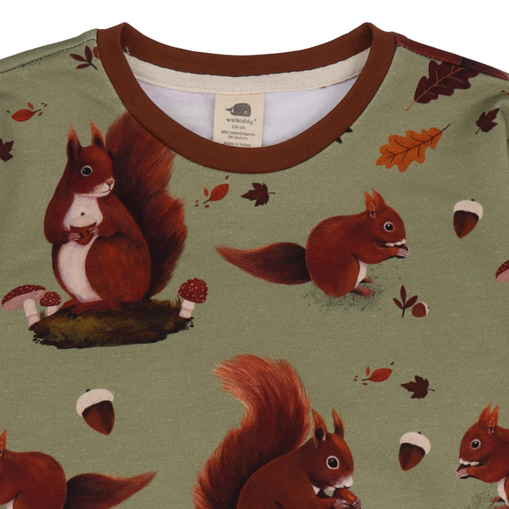 Squirrel Family-Sweatshirt