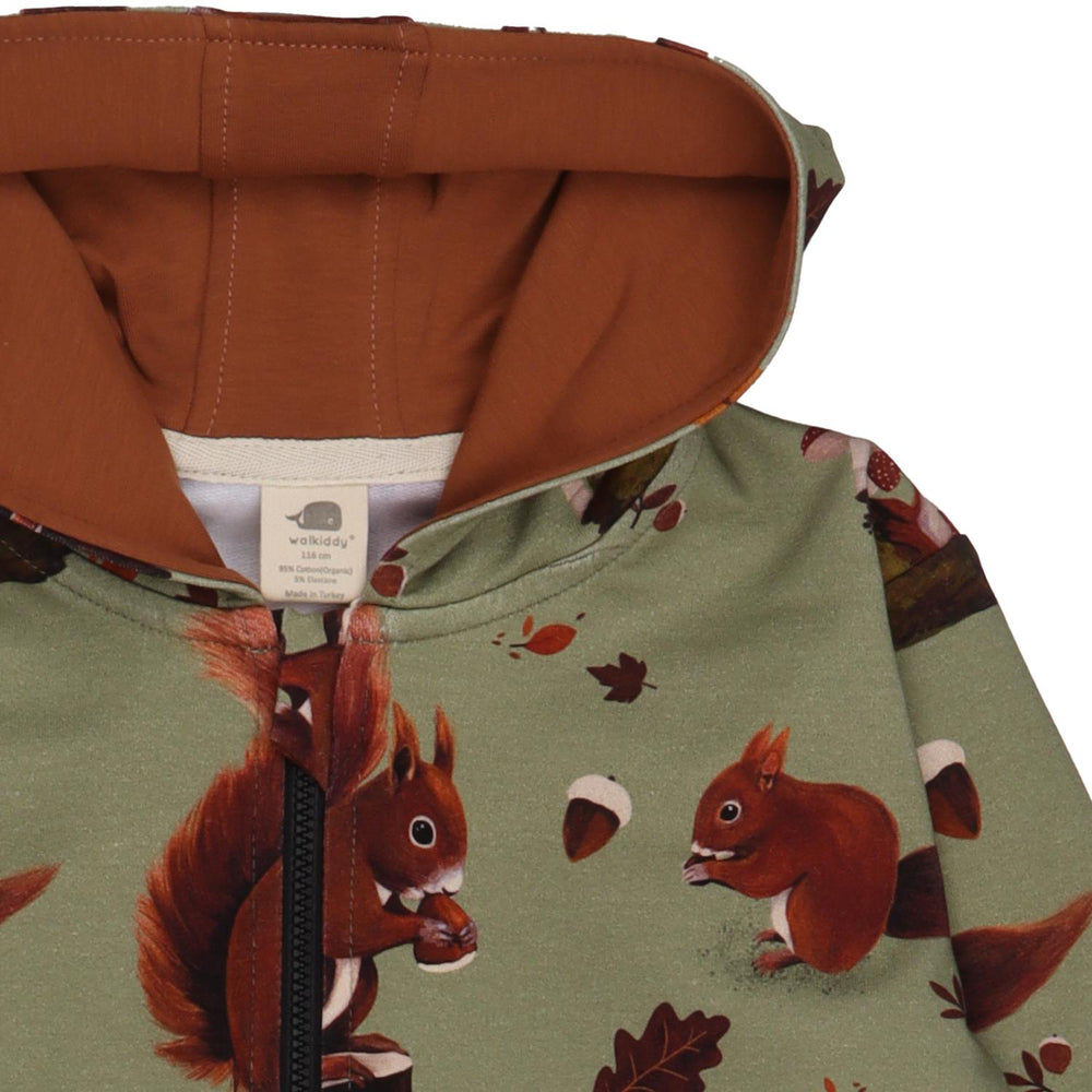 Squirrel Family-Sweat Jacket