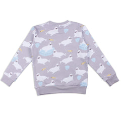 Pullover-Sweatshirt aus Baumwolle (Bio)