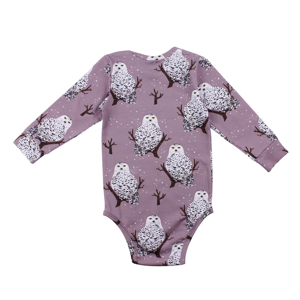 Langarm Body aus Baumwolle (Bio)