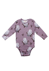 Langarm Body aus Baumwolle (Bio)
