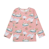 Swans in Spring-Shirt