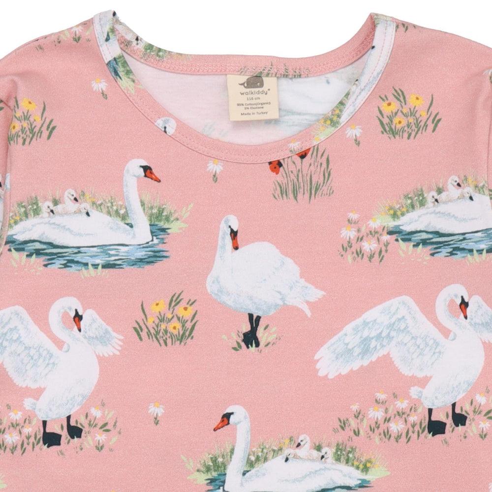 Swans in Spring-Shirt