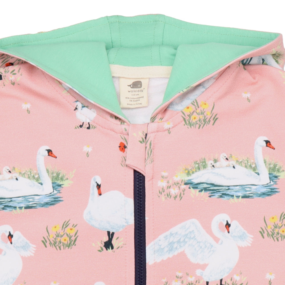 Swans in Spring-Sweat Jacket