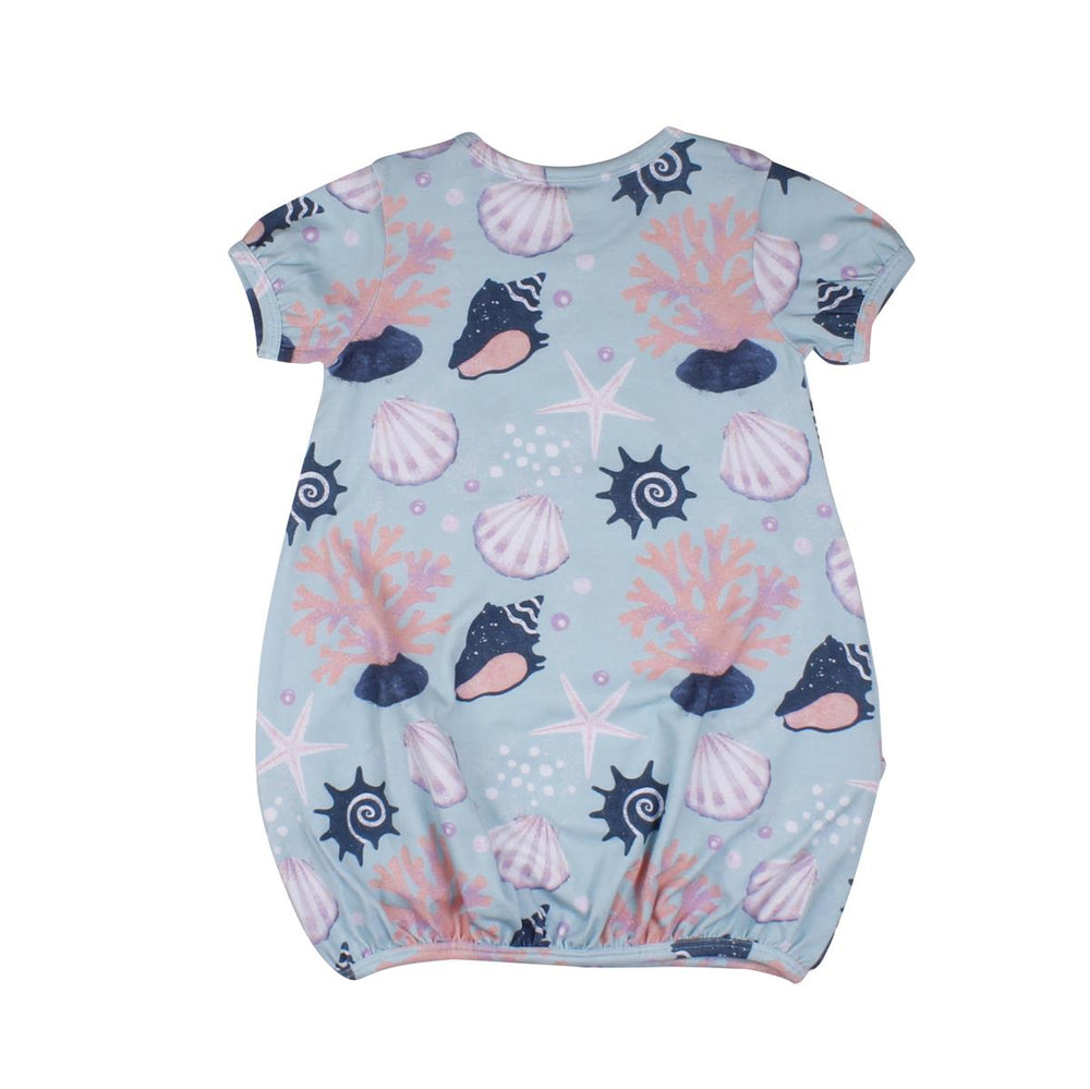 Kurzarm Kleid aus Baumwolle (Bio)