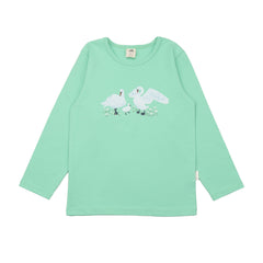 Swans in Spring-Shirt