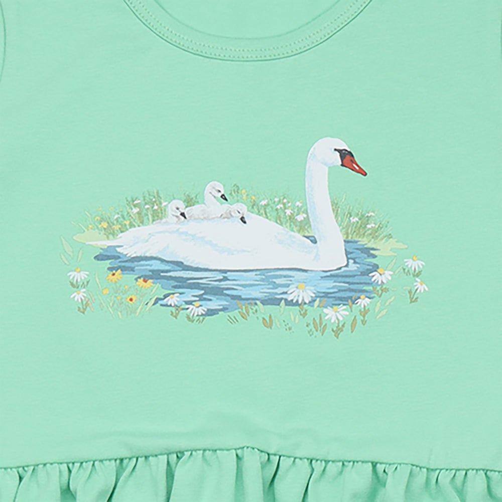 Swans in Spring-Dress
