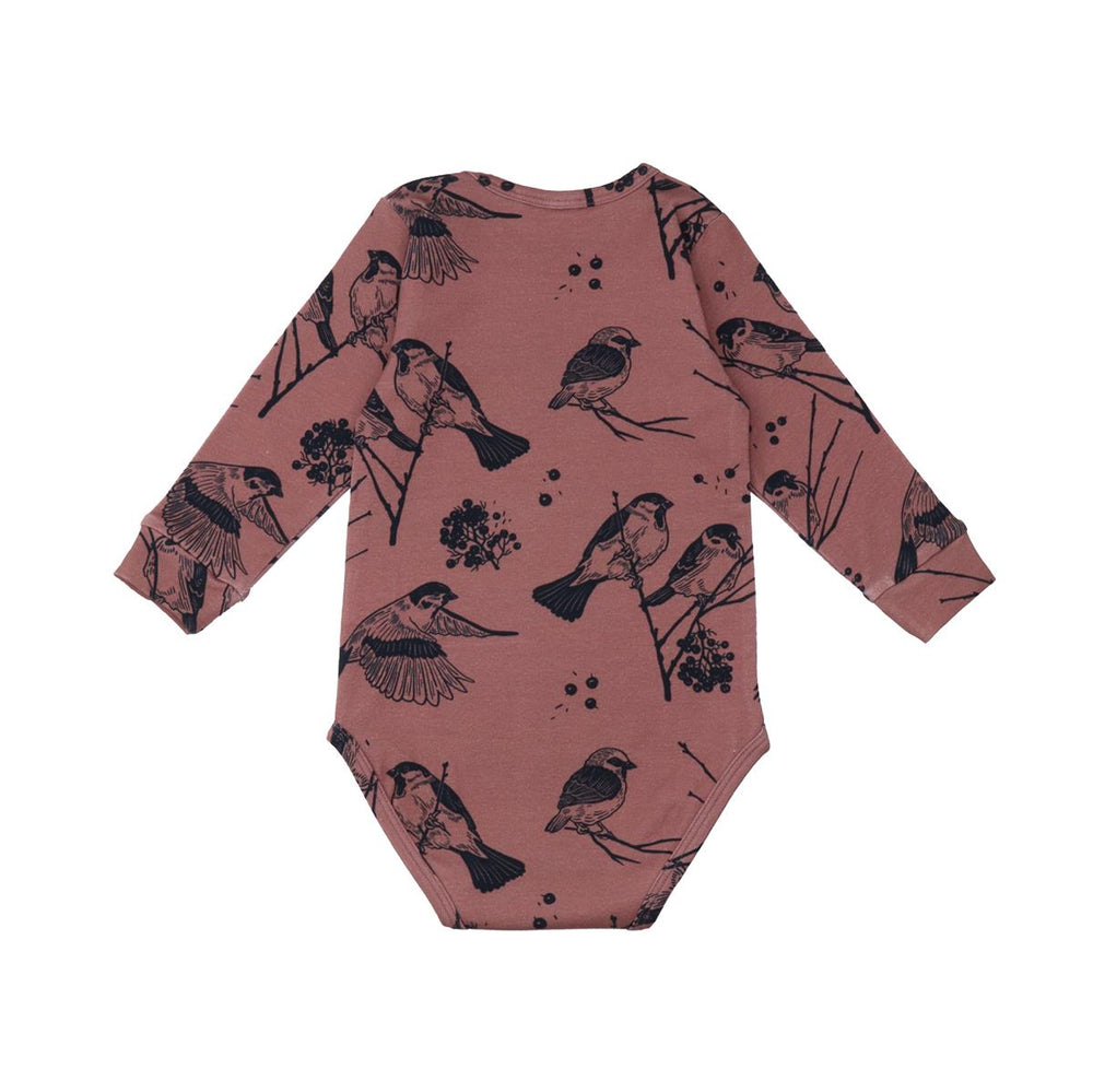 Langarm Body aus Baumwolle (Bio)