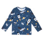 Langarm Shirt aus Baumwolle (Bio)