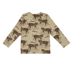Long-sleeved shirt made of cotton (organic)