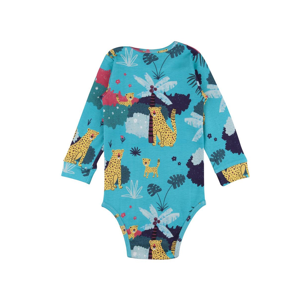 Langarm Body aus Baumwolle (Bio)