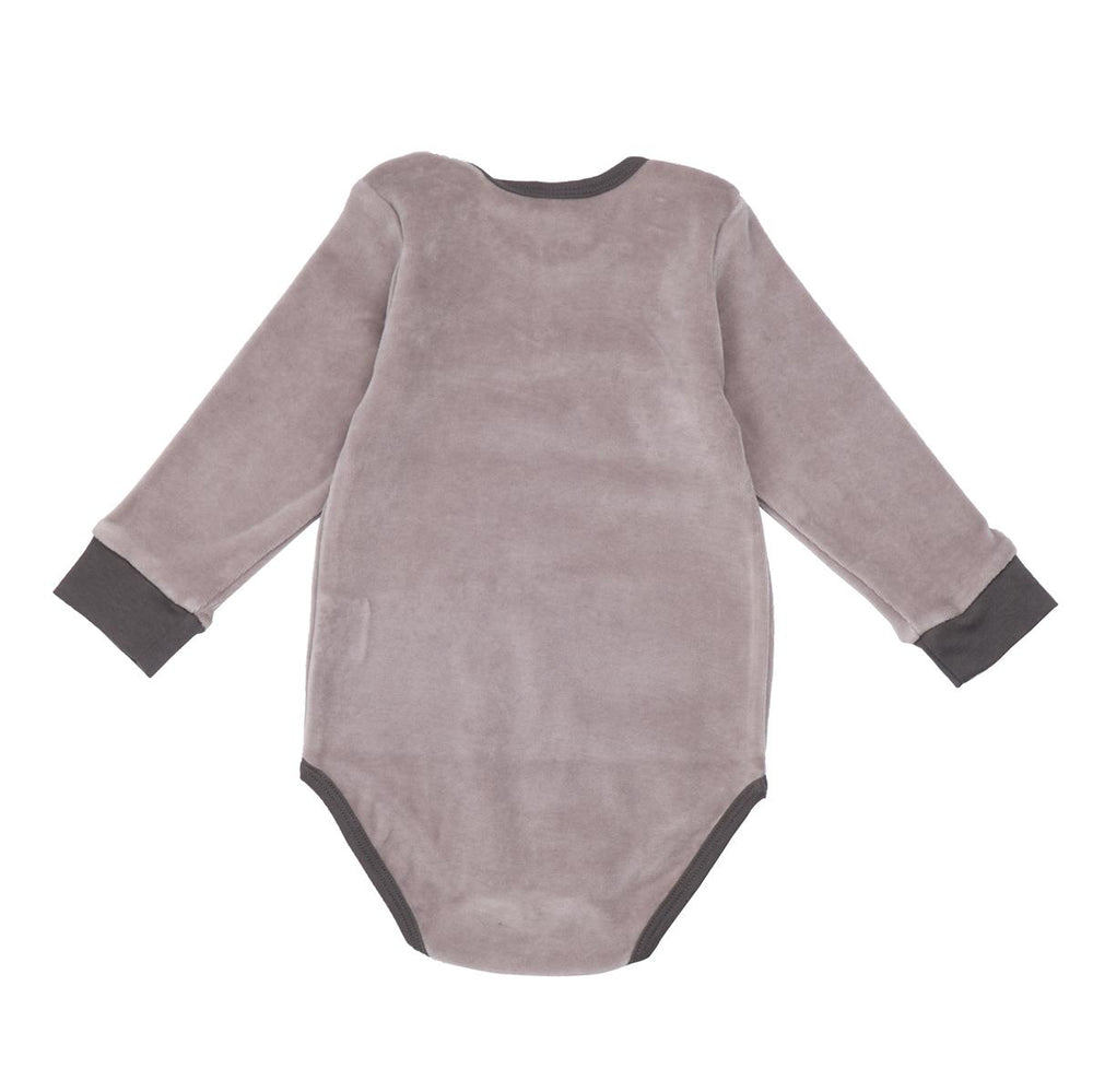 Langarm Body aus Baumwolle (Bio)