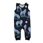 Sleeveless Rompers Made of Cotton (Organic)