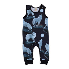 Sleeveless Rompers Made of Cotton (Organic)