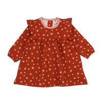 Brown Dots-Sweat Dress