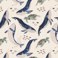 Whales & Sea Turtles - Leggings